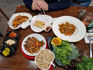 Whole Table at Vegan Kitchen - 비건 키친 in Seoul