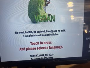 i love when they are explicit/ accurate   at Vegan Kitchen - 비건 키친 in Seoul