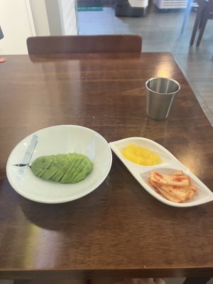 add on for 2k won   at Vegan Kitchen - 비건 키친 in Seoul