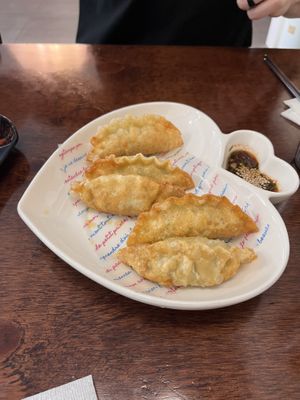 Fried dumplings  at Vegan Kitchen - 비건 키친 in Seoul