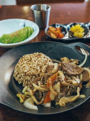 Bulgogi at Vegan Kitchen - 비건 키친 in Seoul