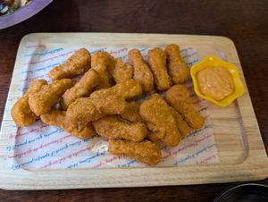Fried chicken at Vegan Kitchen - 비건 키친 in Seoul