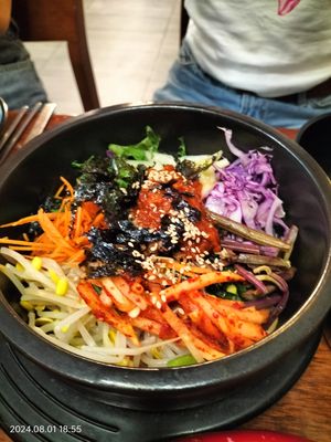 Bibimbap at Vegan Kitchen - 비건 키친 in Seoul