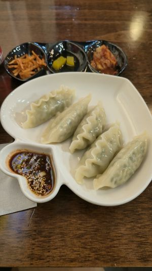 Mandu at Vegan Kitchen - 비건 키친 in Seoul