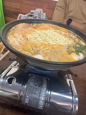 Budae jijgae   at Vegan Kitchen - 비건 키친 in Seoul