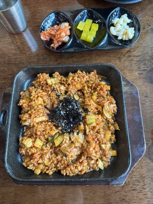 Kimchi fried ricee  at Vegan Kitchen - 비건 키친 in Seoul
