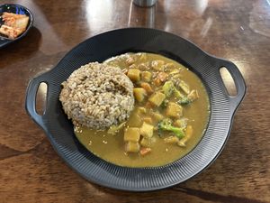 Rice with Curry  at Vegan Kitchen - 비건 키친 in Seoul