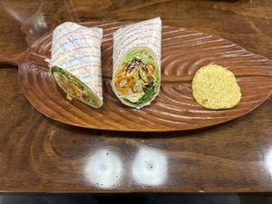 Chicken wrap   at Vegan Kitchen - 비건 키친 in Seoul