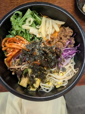 bibimbap  at Vegan Kitchen - 비건 키친 in Seoul
