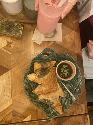 Dumplings  at Yaya's Thai Street Food in Augsburg