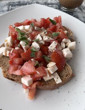 Bruschetta  at Palm Tree   in Zakynthos