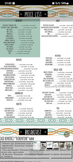  at King's Caffe Krk in Krk