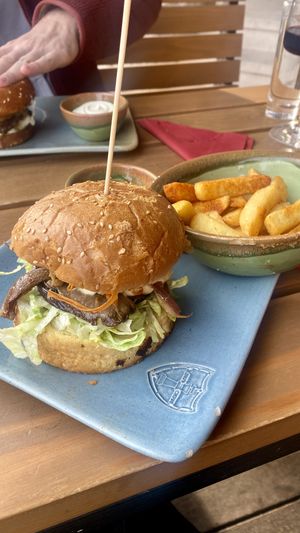 Vegan Burger  at King's Caffe Krk in Krk