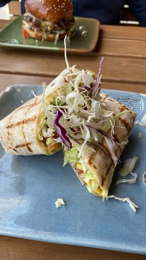 Falafel Burrito  at King's Caffe Krk in Krk