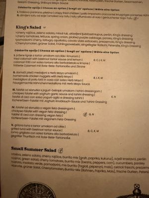   at King's Caffe Krk in Krk