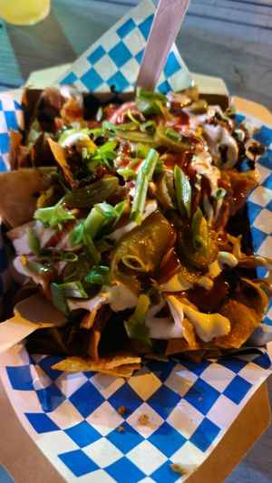 Nachos at Toptheshaker in Batumi