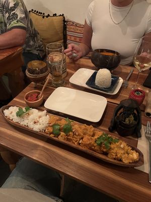 Mafe tofu   at Yuni Yupoun  in Luang Prabang