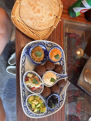 Mezze Platter 140k  at Yuni Yupoun  in Luang Prabang