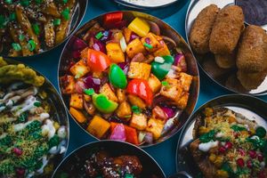 Chilli Paneer at NOTTYBITES Street Food in Birmingham
