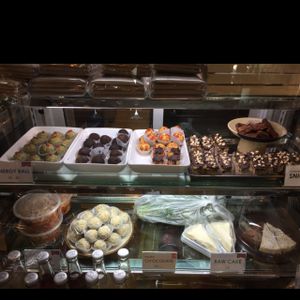 dessert case at Samui Health Shop by Lamphu in Koh Samui