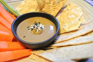 Tahini dip at Samui Health Shop by Lamphu in Koh Samui