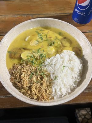 Moqueca  at Joaquina - Leme  in Rio De Janeiro