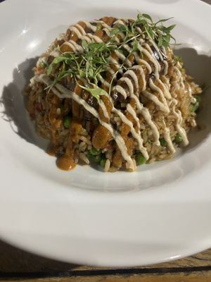 Chefs rice   at Joaquina - Leme  in Rio De Janeiro