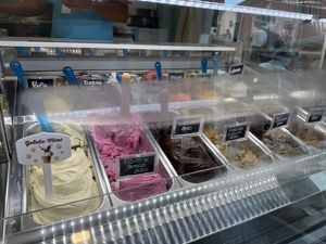 Amazing ice cream   at Gelateria Fiore di Maggio in Palau