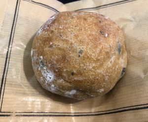 Olive bread roll  at Paul Cafe in Abu Dhabi
