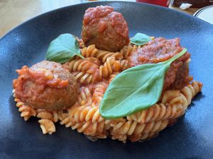 Vegan pastaa  at Paul - Al Wahda Mall in Abu Dhabi