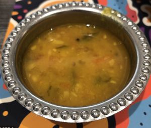 Dal  at Kamat Vegetarian Restaurant in Abu Dhabi