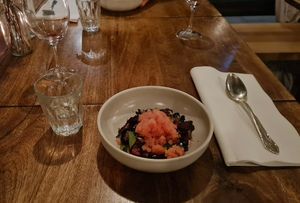 Dessert, sorbet   at Sauvage in Malmo