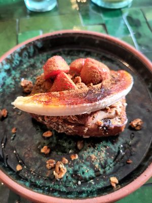 Toasted banana bread (breakfast) at De Dadel in Den Burg
