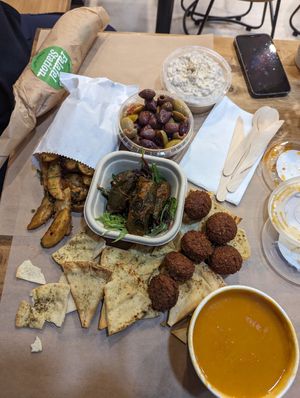  at Falafel Station in Prospect