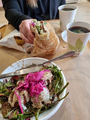  at Falafel Station in Prospect