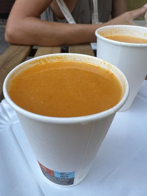 Orange nuice  at Bonjour Boulangerie in Pescara