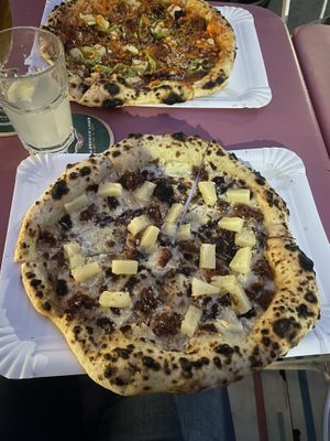 „Die mit Ananas"  at Planty Pizza in Vienna