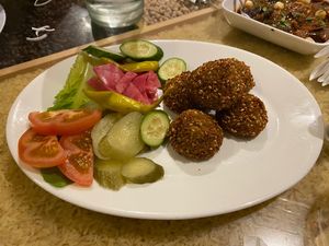 Falafel  at Tarboush in Antwerpen