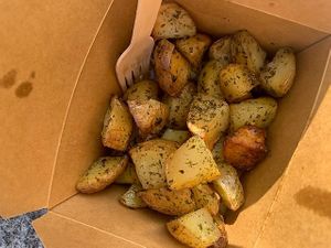 Baked potatoes at Snack'in in Amiens