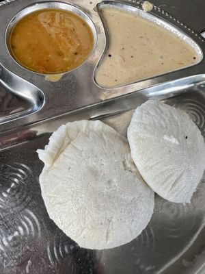 Idli   at G.V. Stall in Tanah Rata