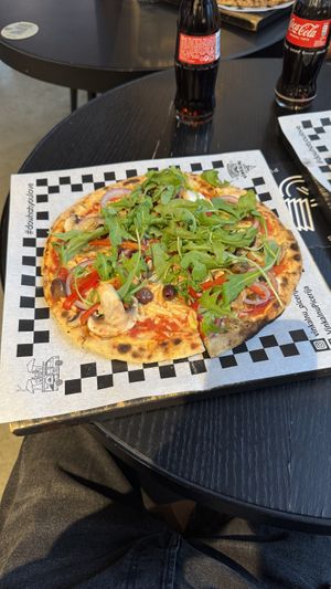 Amazing tasting pizza. Definitely recommend!  at Vīnkalni Picērija in Riga