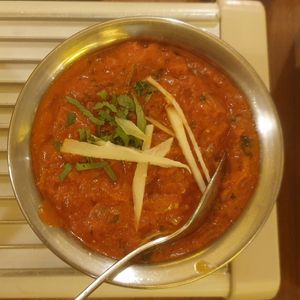 (509) Soya Chaap Masala (scharf) at Yogi's Indisches Restaurant in Donauwoerth