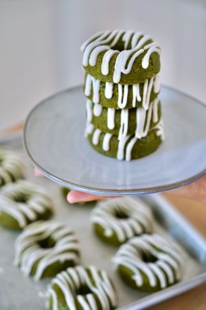 Matcha Donuts at Raw Chef Carla in Miami