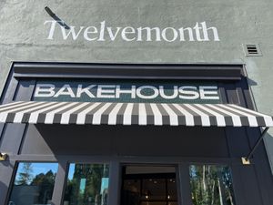 Entrance on California dr  at Twelvemonth Bakehouse in Burlingame