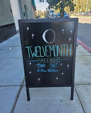 Signo at Twelvemonth Bakehouse in Burlingame