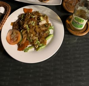 Fried noodles with vegetables  at 1511 Coconut Grove in Tioman Island