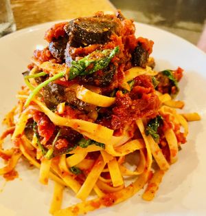 Fettuccine Vegano  at Dolcetto in London