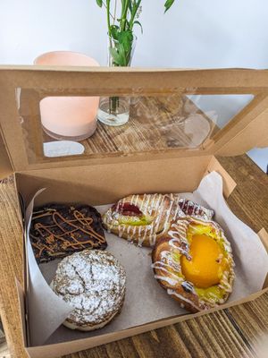  at The Pie Box Cafe in Cardiff