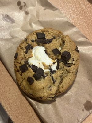 Peanut butter marshmallow cookie  at The Pie Box Cafe in Cardiff
