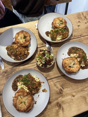   at The Pie Box Cafe in Cardiff